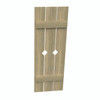 18 inch by 51 inch Plank Shutter with 3-Plank, Diamond